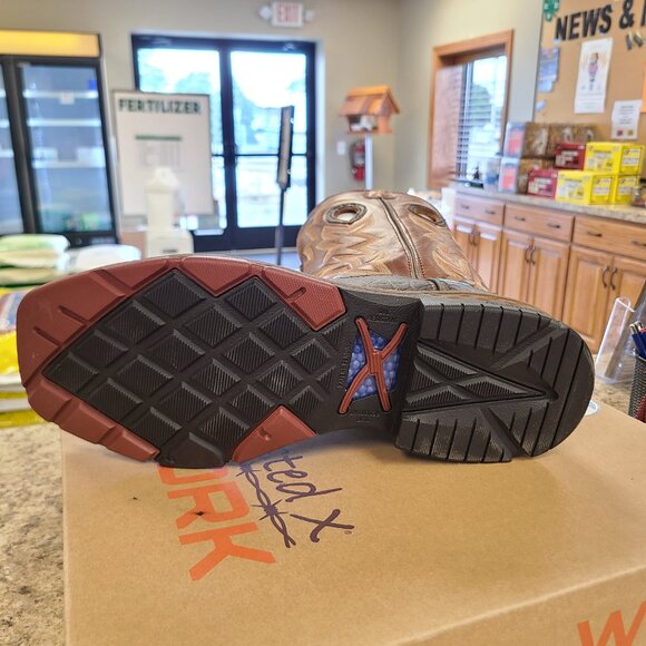 Twisted X 12" Western Work Boot 11D - Picture 3 of 6